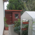 záhradný domček a skleník